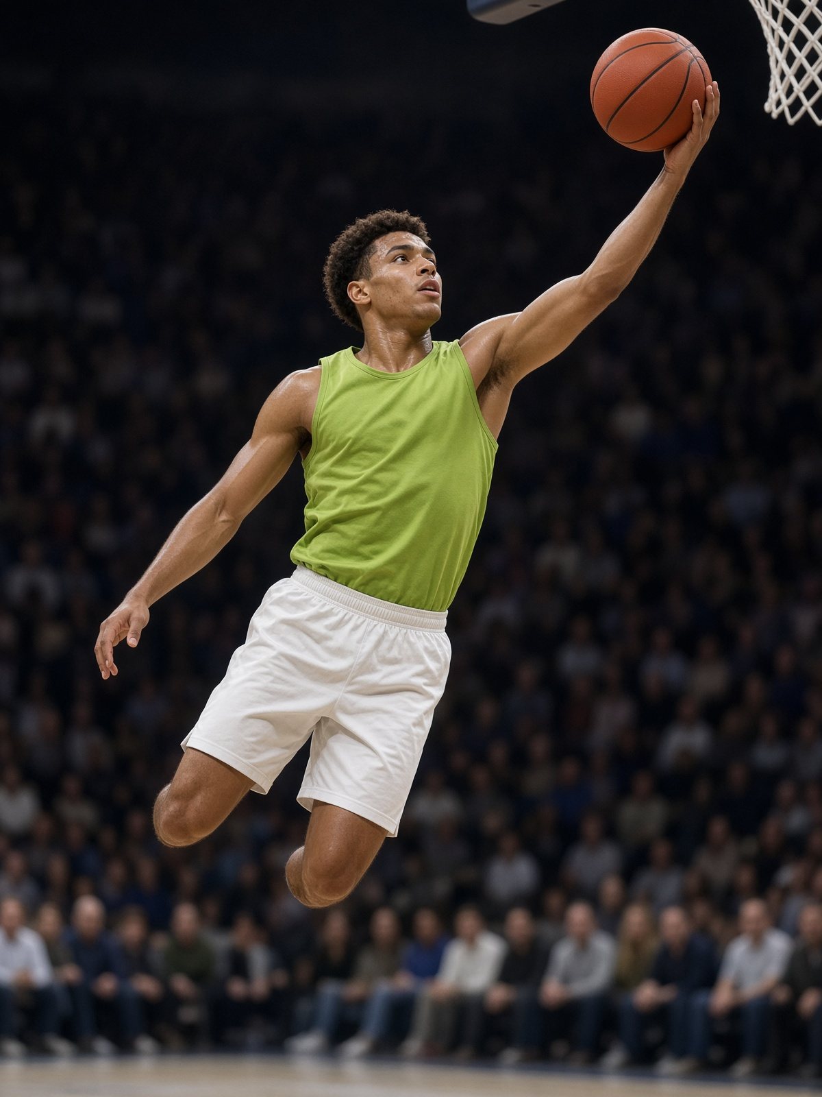 Basketball athlete placeholder