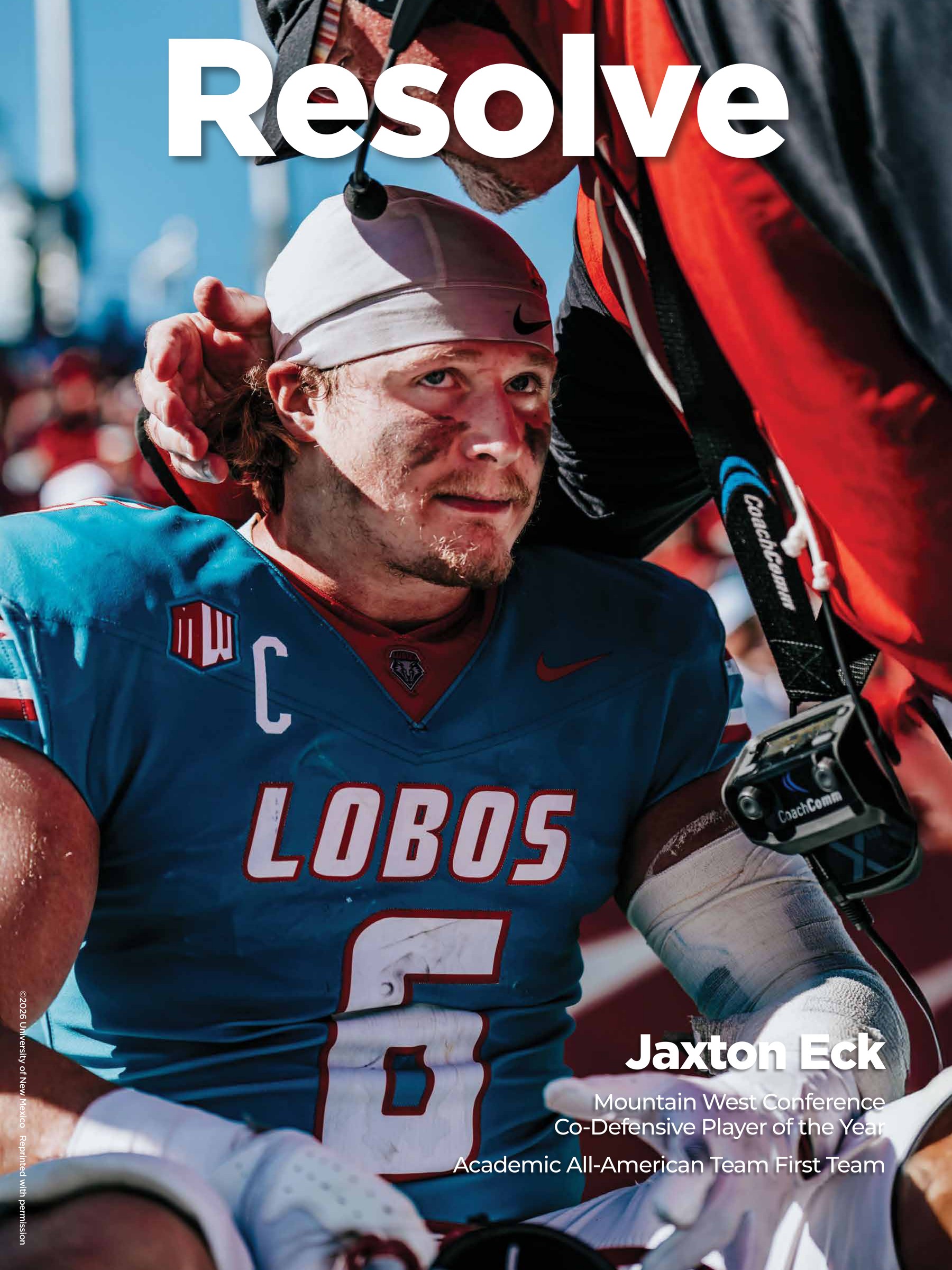 Resolve — Jaxton Eck · Academic All-American